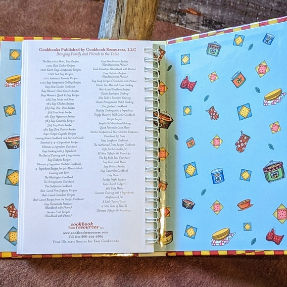 New Easy Slow Cooker Spiral Bound Hardcover Recipe Book - Picture 8 of 14